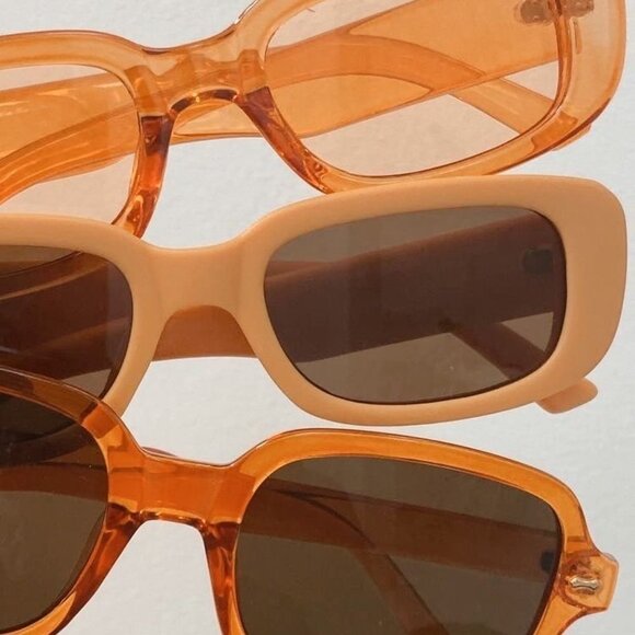 New Evry Jewels Milan Downtown LA Sunglasses - Matte Orange - Picture 5 of 6